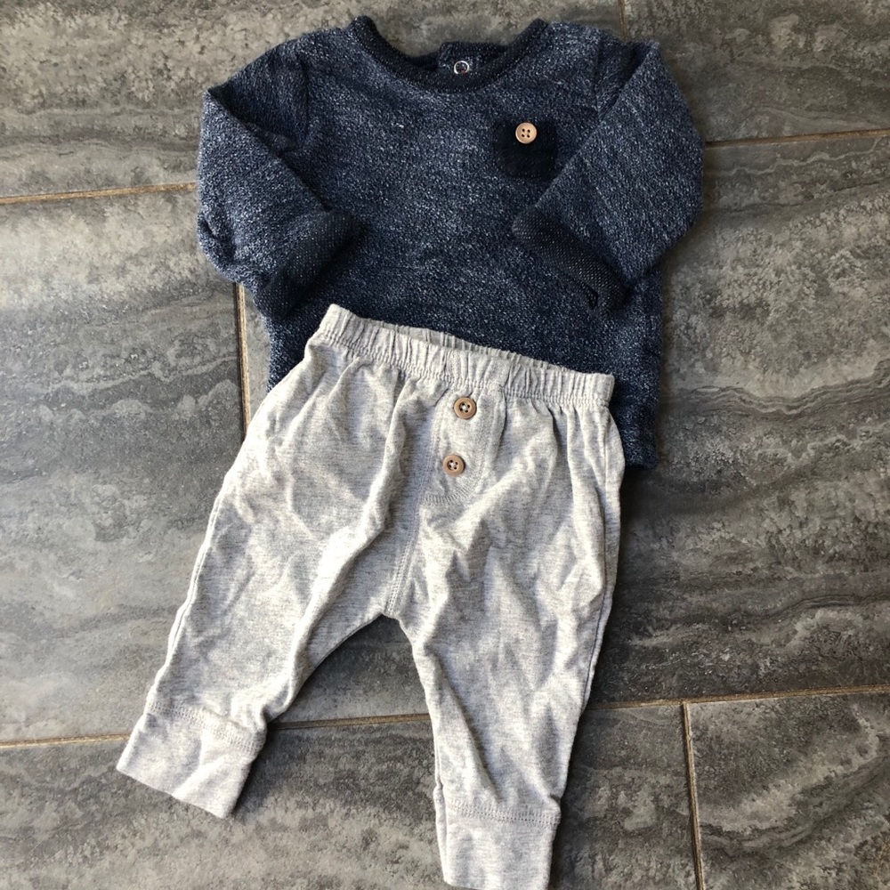 Baby Boy Sweater Outfit